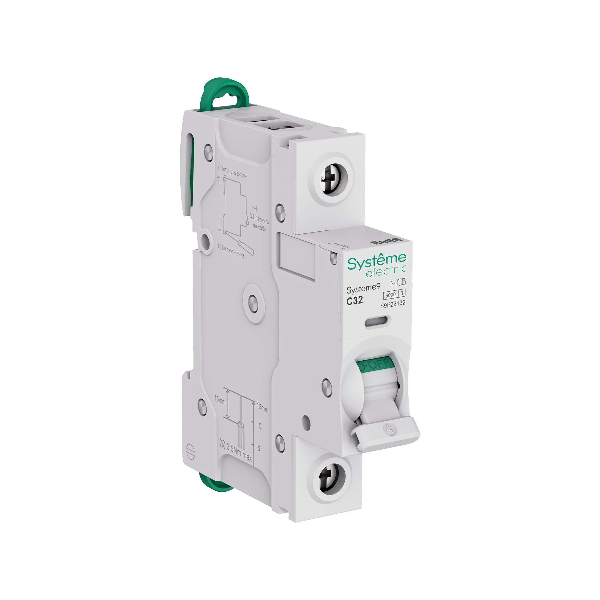 Автоматический выключатель 6кА 1P