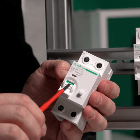 Индикация реального положения контактной группы (ВН)